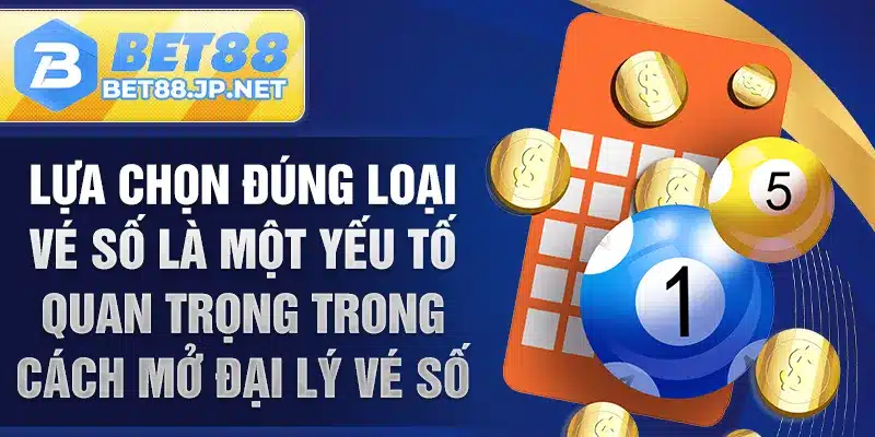 Lựa chọn đúng loại vé số là một yếu tố quan trọng trong cách mở đại lý vé số